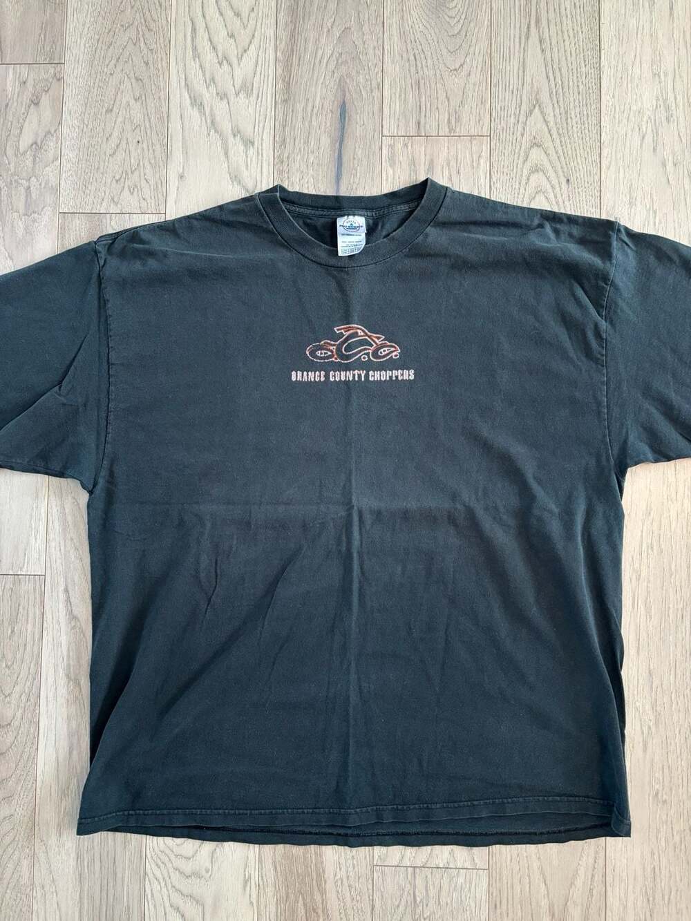 Orange County Choppers Graphic T-Shirt Black Size 2XL
